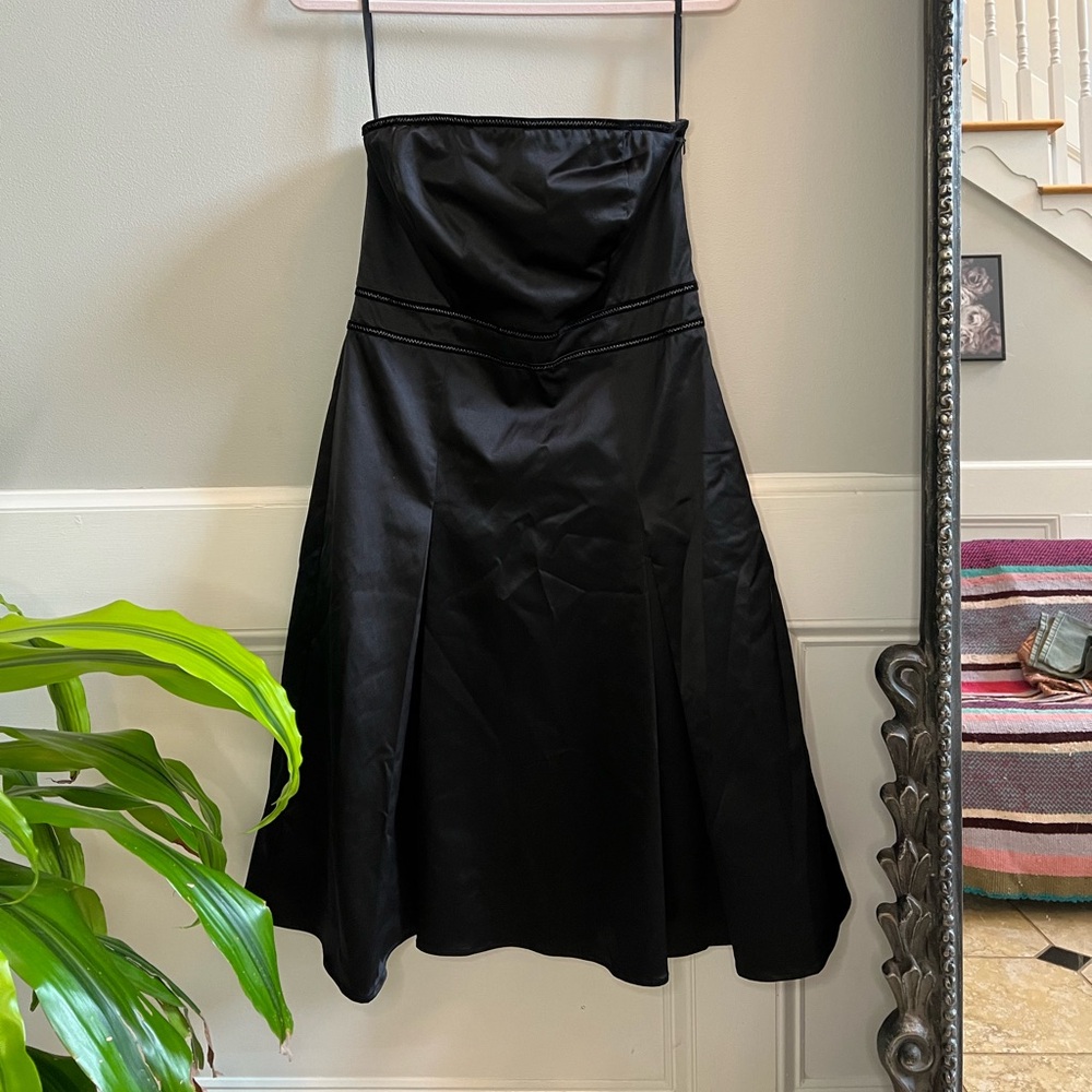 The Limited Strapless Black Dress Size 10